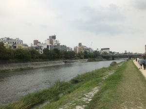 2017年9月京都鴨川沿い