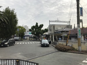 2017.10武庫之荘駅前