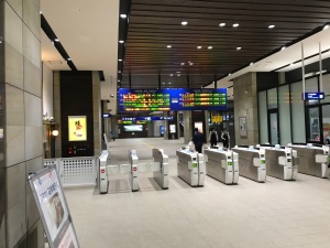 2018.04熊本駅改札