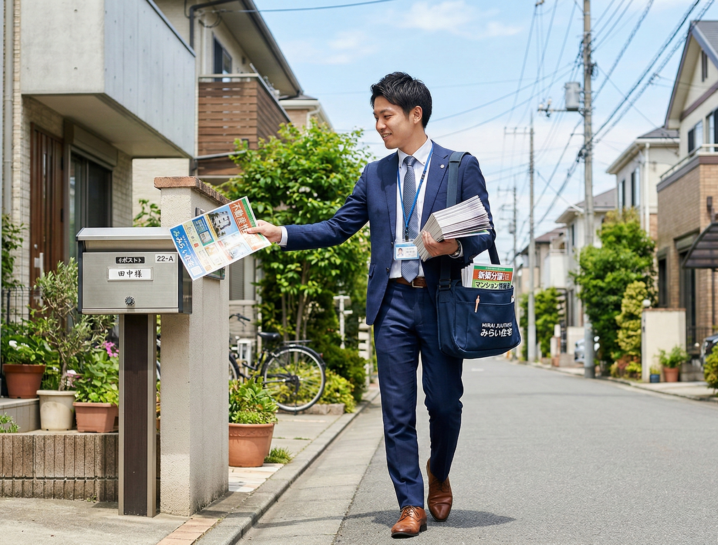 不動産売り求むチラシ実施で地域No1店舗になる為の考え方とは?